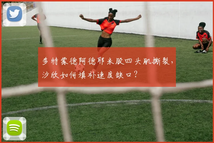 多特蒙德阿德耶米股四头肌撕裂,沙欣如何填补速度缺口?